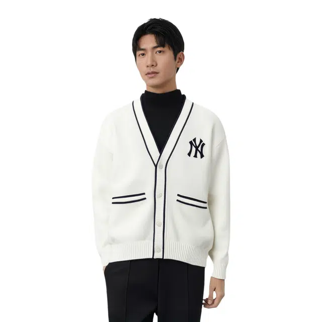 MLB New York YankeesVarsity BASIC BUTTON CARDIGAN