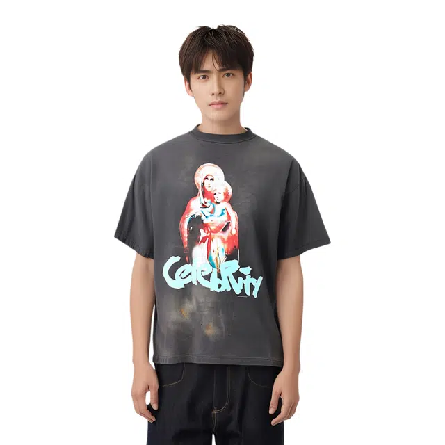 SAINT Mxxxxxx x SHERMER ACADEMY SS24 T