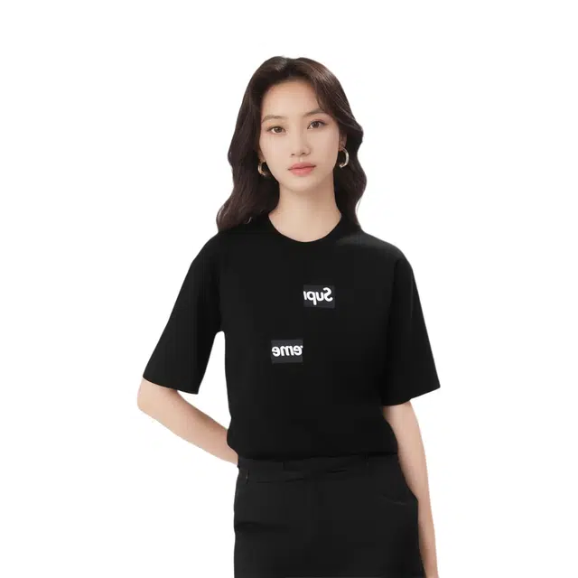Supreme FW18 x Comme des Garcons SHIRT Split Box Logo Tee LogoT