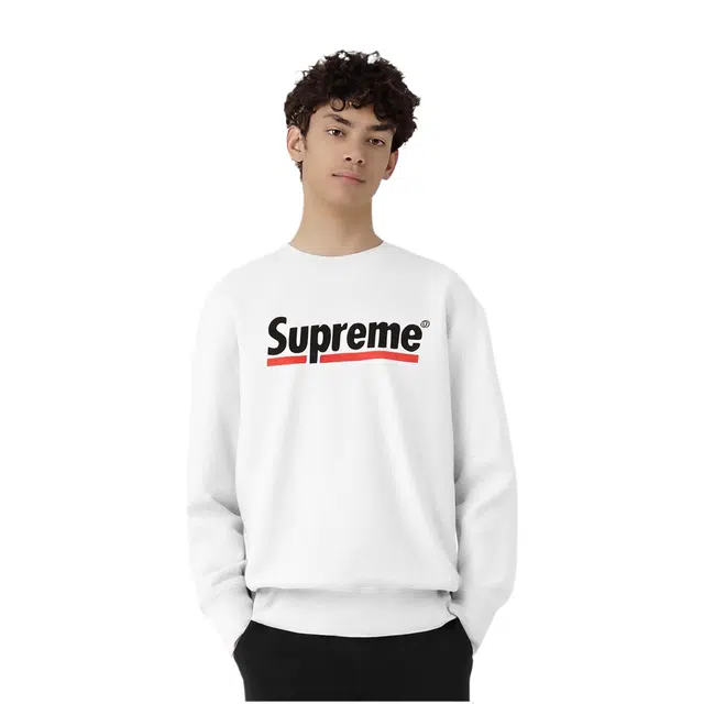 Supreme SS20 Week 2 Underline Crewneck logo