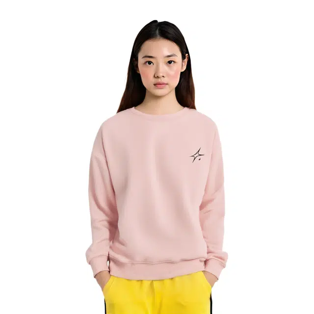 双星八特 美式潮流个性印花百搭卫衣 男女同款