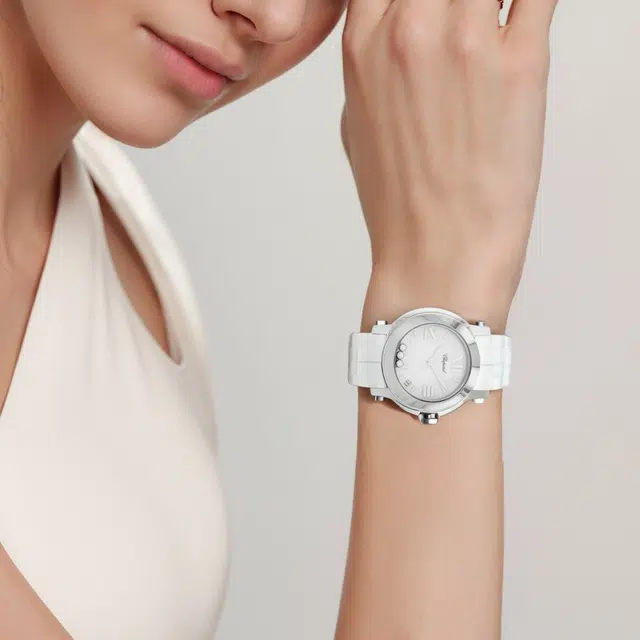 CHOPARDHAPPY DIAMONDS 30 36mm 18K