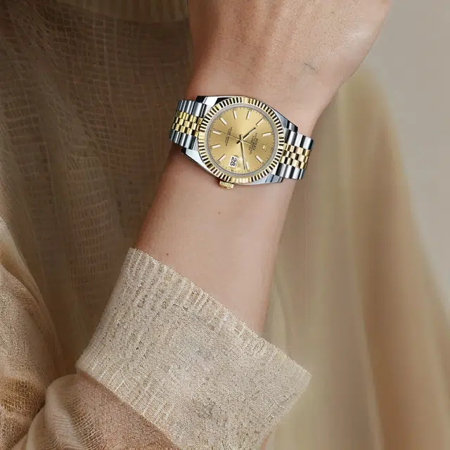 ROLEX 18K 41mm M126333-0010