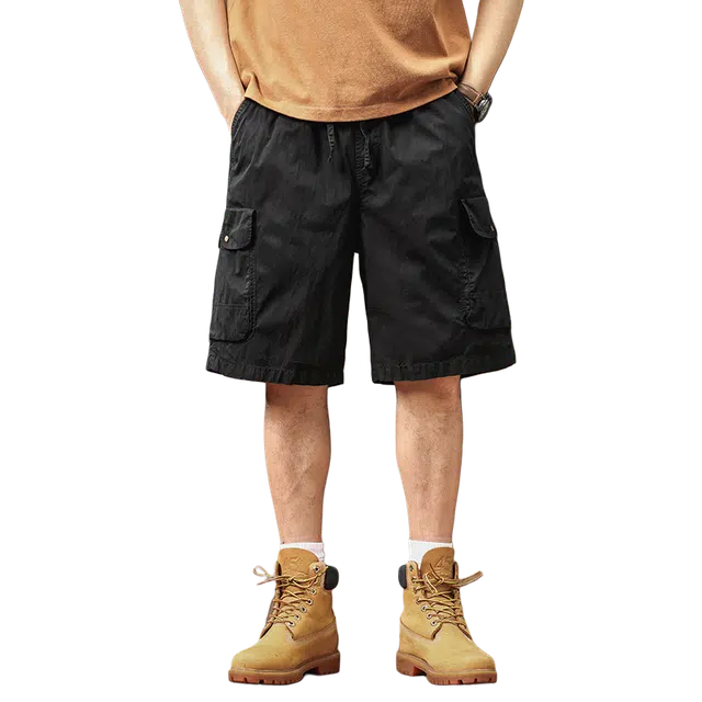 金盾 夏季宽松潮流舒适休闲短裤 男款