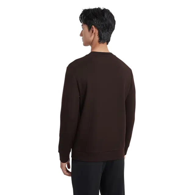 古鲨 圆领修身长袖厚款卫衣 男款