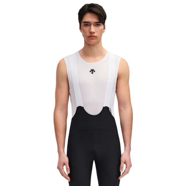 DESCENTE CYCLING LOGO WT-Bright White Tpg