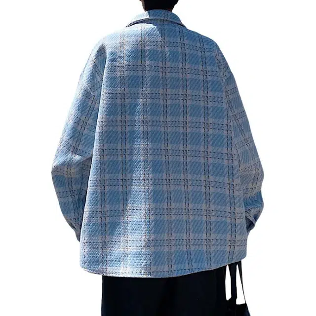 北极绒 百搭舒适简约时尚潮流小香风休闲大码夹克外套 男款