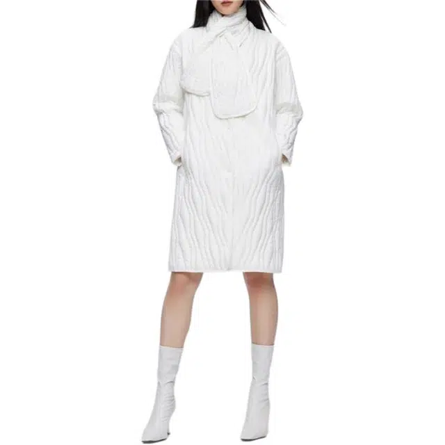 波司登 纯色中长款轻薄保暖羽绒服 女款