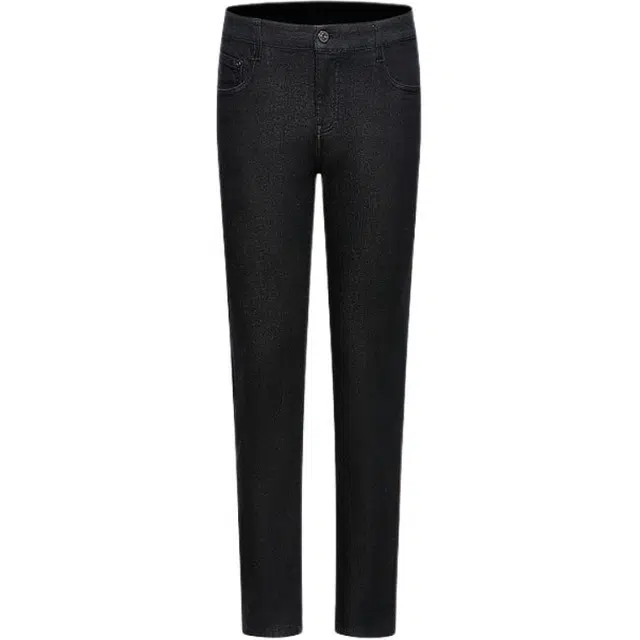 比音勒芬 静默复古穿搭舒适百搭时尚大气气质经典猫须水洗纹理合身直筒裤秋季中腰长裤牛仔裤 男款