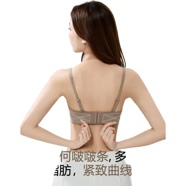 新世家族 舒适透气聚拢简约文胸 女款