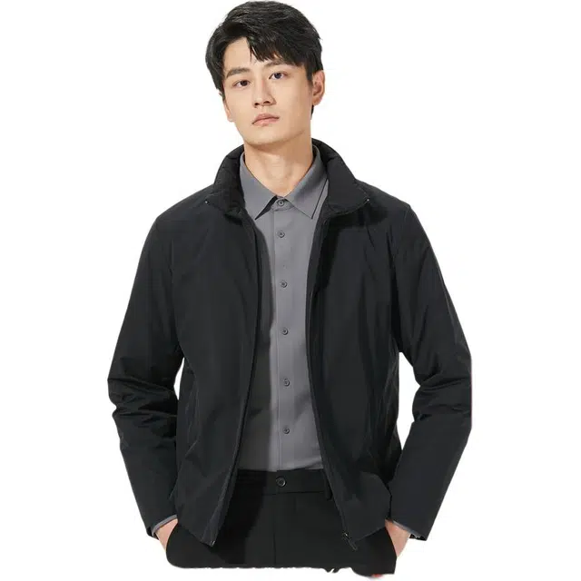 利郎 商务立领舒适百搭长袖羽绒服 男款
