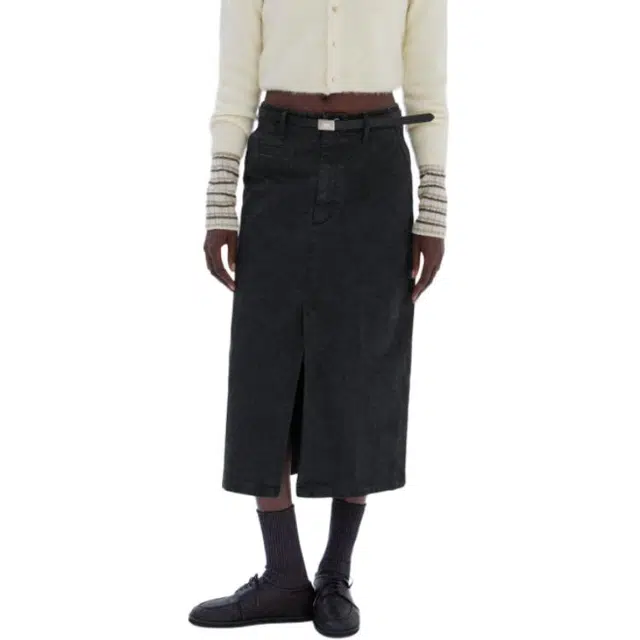 Auralee FW25 PRODUCT DYED FINX CHINO SKIRT