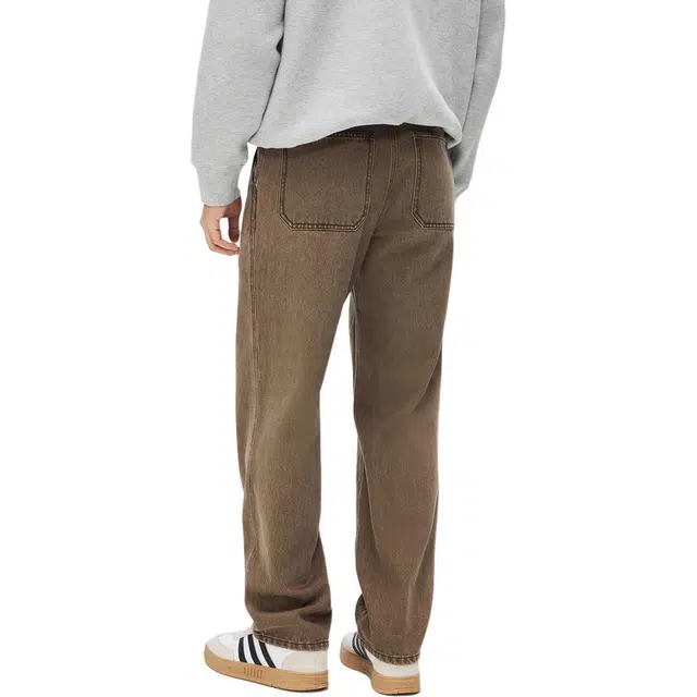 丹宁哲学 黄石农场主 纯棉酵磨洗褪工艺牛仔裤 男女同款