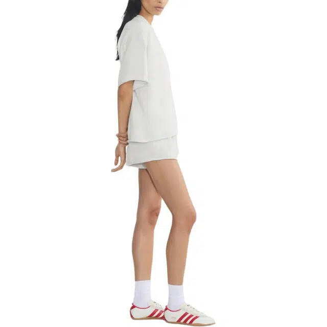 ARITZIA SS25 Terry Sweatfleece Boyfriend Raw-hem T-shirt T