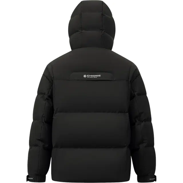 鸭鸭 时尚韩版冬季连帽保暖舒适高质量百搭潮流纯色简约羽绒服 男女同款