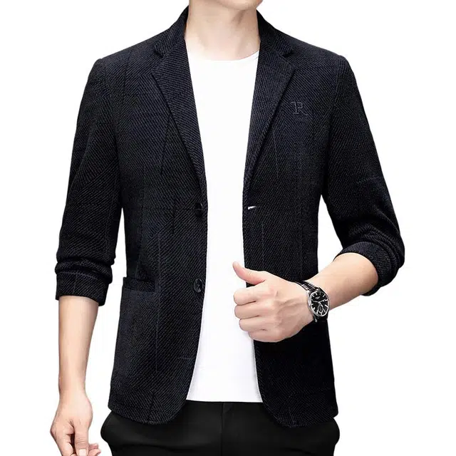 太子龍 商务休闲合身舒适百搭长袖西装 男款