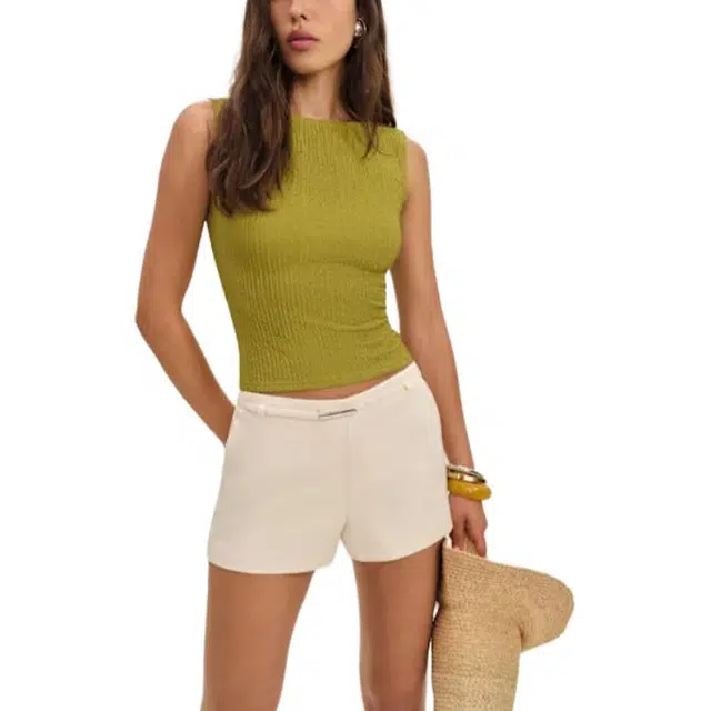 REFORMATION June Low Rise Short