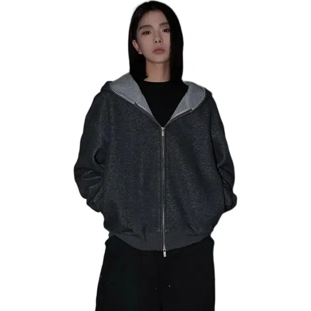 拓菲 重磅拼色连情侣外套休闲百搭运动夹克卫衣 男女同款