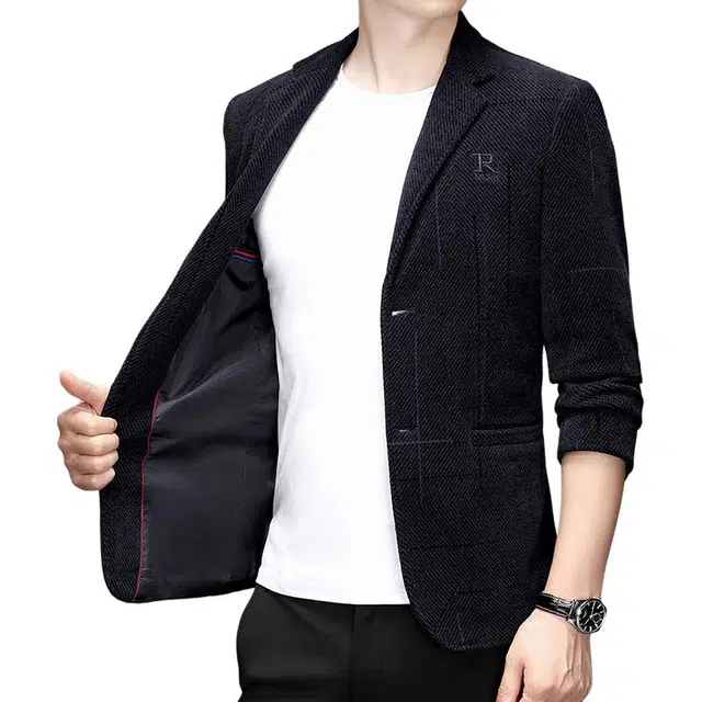 太子龍 商务休闲合身舒适百搭长袖西装 男款