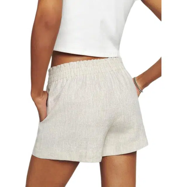 REFORMATION Mila Linen Short