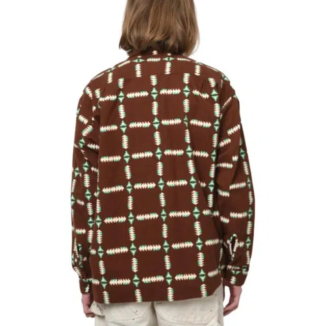 bowwow FW25 NAVAJO PRINT FLANNEL SHIRT