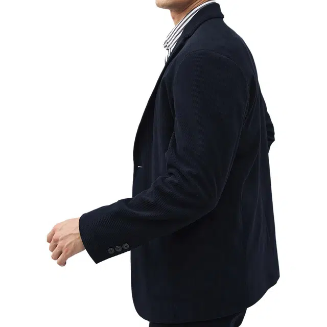 丹宁哲学 迷人绅士 抗皱易打理灯芯绒 精致秋冬西装 男款