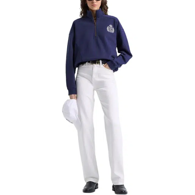 SPORTY RICH cotton sweatshirt
