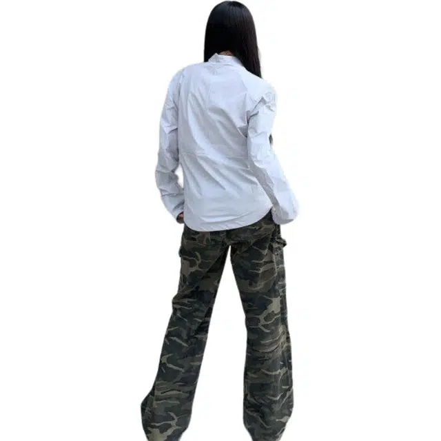 黑马漫画 网眼透气速干衣美式立领户外徒步登山衣防晒服 男女同款