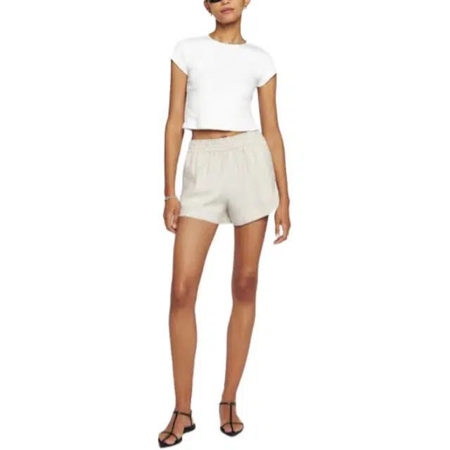 REFORMATION Mila Linen Short
