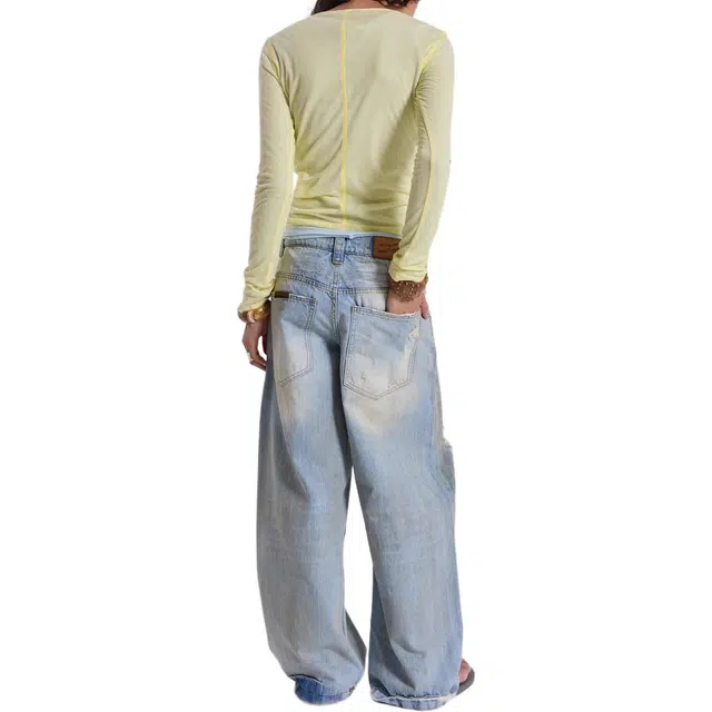 Jaded london Reef Dirty-Wash Colossus Jeans