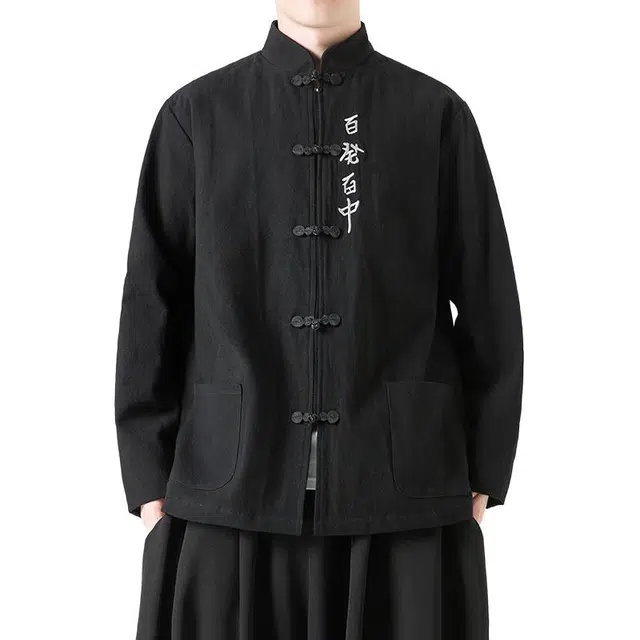 加荣 百搭舒适简约长袖夹克 男女同款