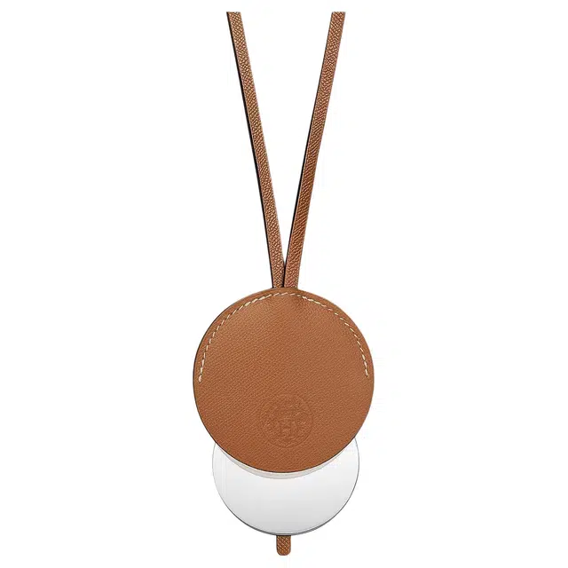 HERMES Accessoire miroir Madame 37 Gold