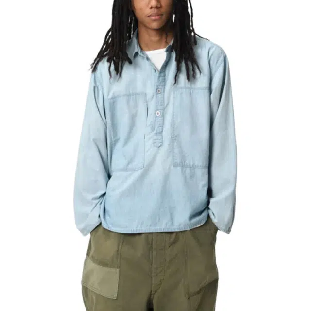 bowwow SS25 JOHN PEACE US ARMY PO CHAMBRAY SHIRTS