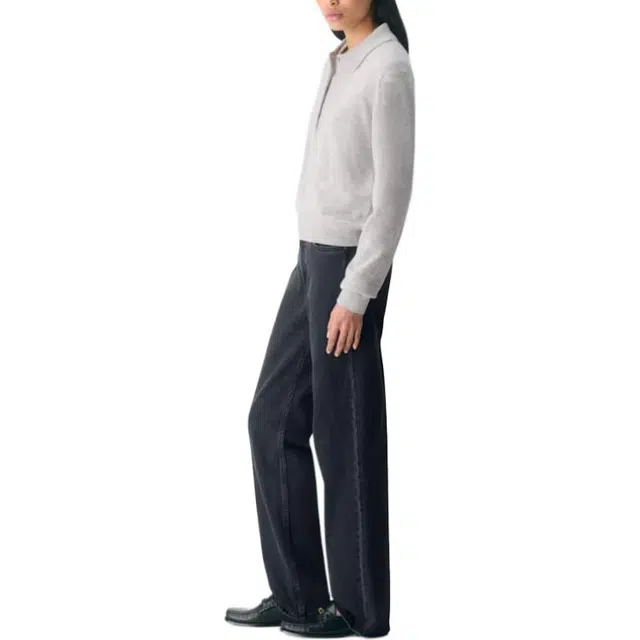 ARITZIA FW25 Bare Cashmere Polo Longsleeve