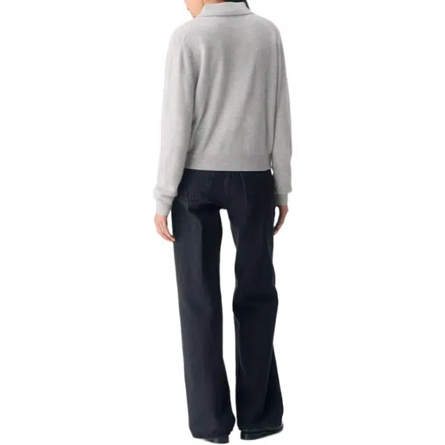 ARITZIA FW25 Bare Cashmere Polo Longsleeve