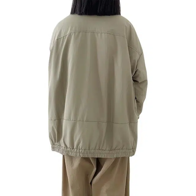 极限涡轮 复古街头厚款立领工装棉服 男女同款