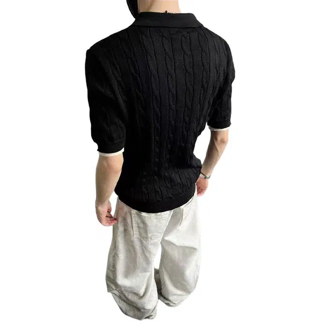 YICHEN boxycleanfitPolo