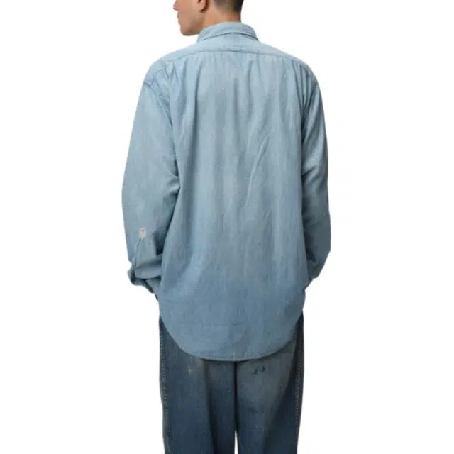 bowwow SS25 REPAIR AGEING CHAMBRAY SHIRTS