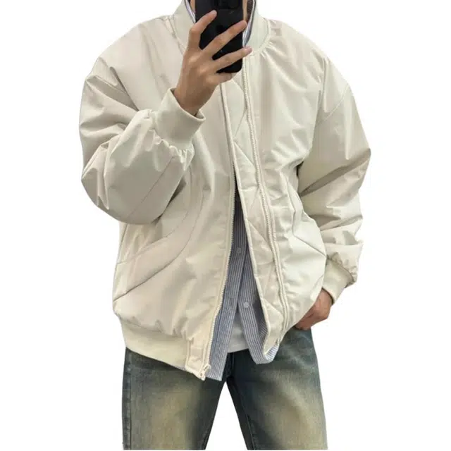 单爵 秋季美式飞行员外套男棒球服短款户外防风上衣棉衣棉服 男女同款