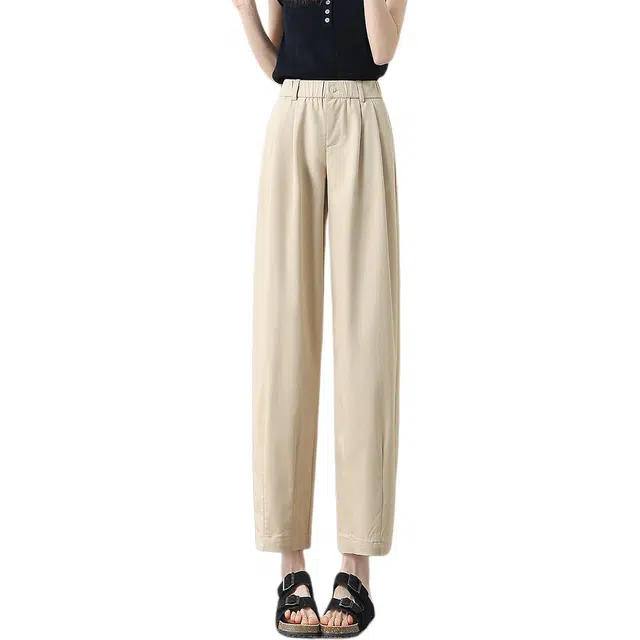 惟熙 【抗皱】小个子八分气球裤女休闲裤 女款