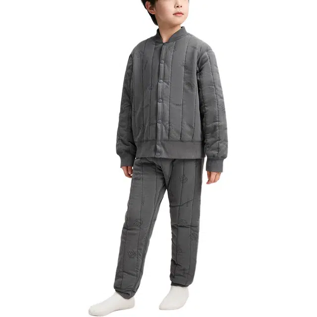 左西保暖裤 耐磨亲肤休闲风松紧腰 儿童款