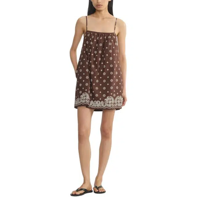 ARITZIA SS25 Little Moon Adria Poplin Dress