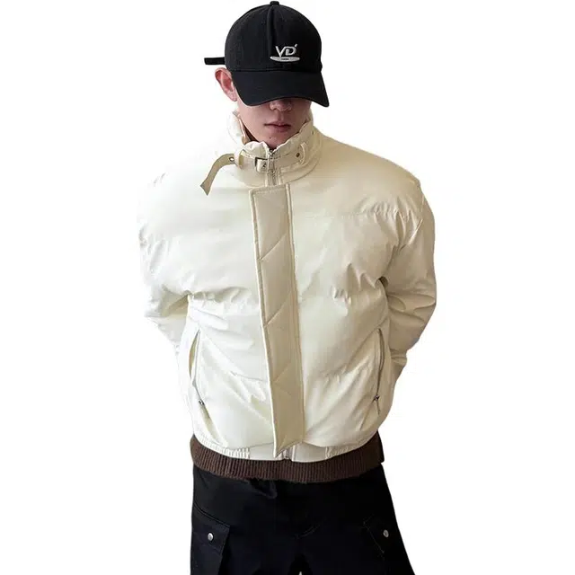 佐菲利 美式高街个性加厚保暖棉衣松弛感外套潮牌立领面包服棉服 男女同款