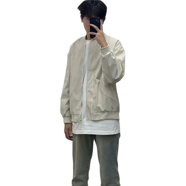 单爵 秋季美式飞行员外套男棒球服短款户外防风上衣棉衣棉服 男女同款