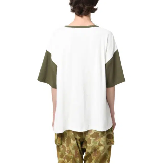 bowwow SS25 USMC BULLDOG RIBBED SS CS AGING T