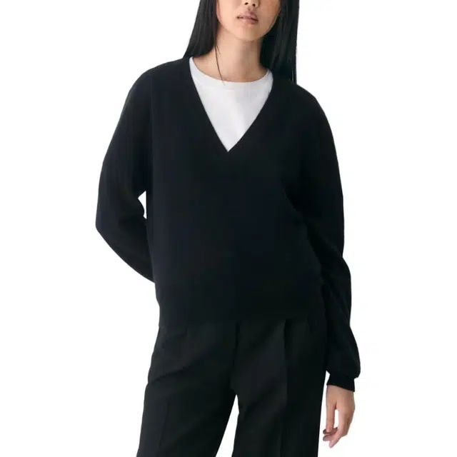 ARITZIA FW25 Bare Cashmere V-neck Sweater V