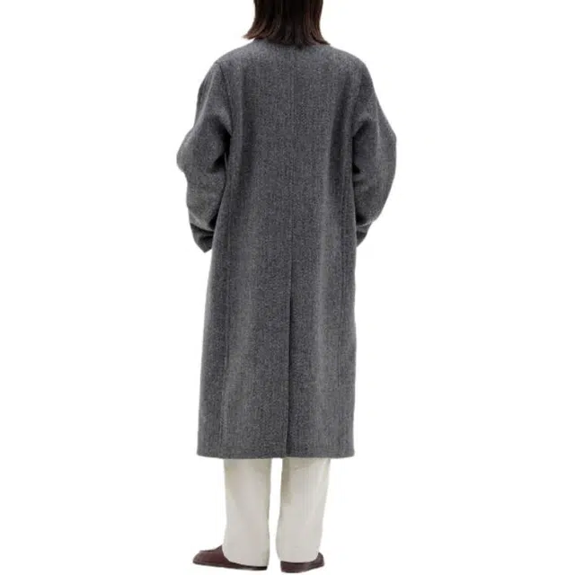 Auralee FW25 SHETLAND WOOL DOUBLE CLOTH COAT