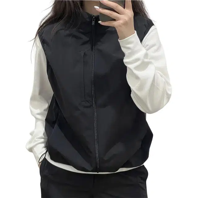 拓菲 日系工装叠穿户外速干无袖背心立领马甲 男女同款