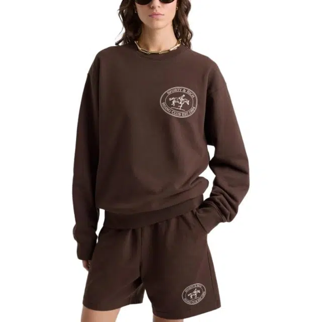 SPORTY RICH SS25 Riding Club Crewneck