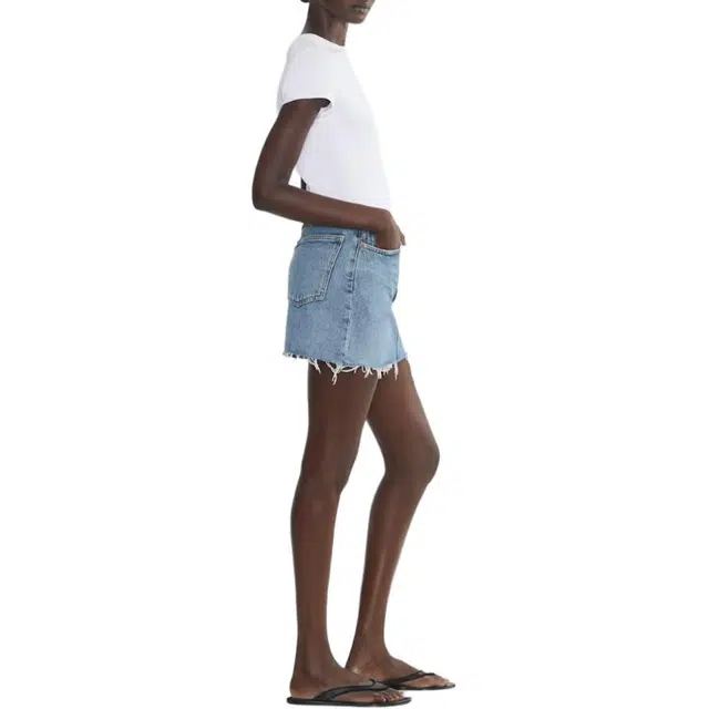 ARITZIA SS25 AGOLDE V-waist Mini Skirt
